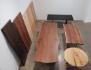 Miller Seamed Live Edge Table | Dining Table in Tables by FAB&MADE. Item composed of oak wood in minimalism or mid century modern style