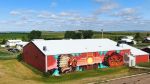Standing Rock Mural | Street Murals by Rachel Wolfe-Goldsmith | Sacred Stone Village in Fort Yates. Item composed of synthetic
