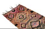 Moroccan Vintage Rug - Handcrafted Moroccan Handmade Rug | Area Rug in Rugs by Marrakesh Decor. Item made of wool works with boho & mid century modern style