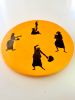 Decorative plate MEDINA HKAYET | Decorative Objects by LA FIBRE ARTISANALE. Item in contemporary or eclectic & maximalism style