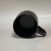 Modern Black Coffee Mug, Short Contemporary Coffee Cup | Drinkware by cursive m ceramics. Item made of ceramic