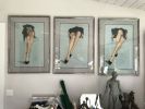 'The Interview' + 'Post Interview’ | Prints by Eleanor Cardozo. Item made of paper