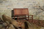 Slat Back Walnut Bench | Benches & Ottomans by Miikana Woodworking | Miikana Woodworking in Downingtown. Item made of walnut