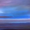 St Ouen’s Bay.  Sunset. | Oil And Acrylic Painting in Paintings by Caroline Hall. Item made of aluminum