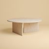 Travertine Coffee Table - ISHIKI by Lebanto | Tables by Lebanto. Item composed of marble in minimalism or contemporary style