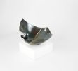 Echoes of Flame - Raku Ceramic Bowl | Sculptures by Manuela Oprea. Item made of ceramic works with minimalism & contemporary style