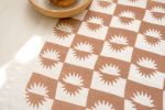 Sunrise Tea Towel | Linens & Bedding by Elana Gabrielle. Item composed of linen
