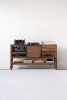 JAMM - Record player stand, made of American walnut | Sideboard in Storage by Mo Woodwork | Stalowa Wola in Stalowa Wola. Item composed of walnut compatible with minimalism and mid century modern style