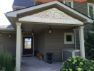 Gable end detail | Sculptures by Shane Durnford Studios. Item made of wood