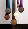 Knitted Hanging Light - Dropped | Pendants by Ariel Zuckerman Studio. Item composed of fabric and glass