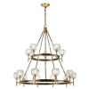 AM8120 BOULE SUSPENDED | Chandeliers by alanmizrahilighting | New York in New York. Item made of brass with glass