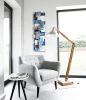 "Arctic" TT Glass and Metal Wall Sculpture | Wall Hangings by Karo Studios | Los Angeles in Los Angeles. Item made of metal with glass