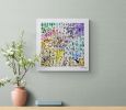 Rainbow - Original mixed media painting | Paintings by Xiaoyang Galas. Item composed of wood compatible with contemporary and asian style