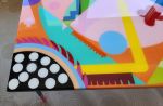 Funky Abstract Epoxy Resin Coffee Table,Colorful Boho Decor | Tables by Epoxy Coffee Table Shop. Item in boho or contemporary style