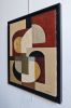 structure interieure | Oil And Acrylic Painting in Paintings by Sophie DUMONT.. Item composed of canvas in contemporary or modern style