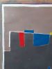 Beige and brown composition | Oil And Acrylic Painting in Paintings by Luis Medina. Item composed of paper in minimalism or contemporary style