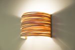 Stripes Arc maple | Sconces by Studio Vayehi. Item made of maple wood & metal compatible with contemporary and japandi style