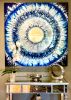 Luna in Lucem - In the light of the moon | Oil And Acrylic Painting in Paintings by Wall Jewelry by Robyn Camargo. Item made of canvas