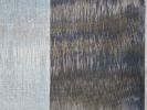 Bronze and Sky | Mixed Media in Paintings by Jessie Bloom Studio. Item composed of linen compatible with mid century modern and contemporary style