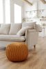 Pouf | Pillows by Chasha Home. Item composed of cotton