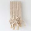 Soft Drifts | Wall Sculpture in Wall Hangings by YASHI DESIGNS. Item made of oak wood with cotton works with minimalism & contemporary style
