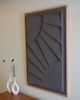 10 Plaster Relief | Wall Sculpture in Wall Hangings by Joseph Laegend. Item made of oak wood compatible with minimalism and mid century modern style