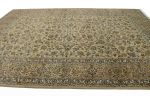 Beige Vintage Traditional 9X13 Kashan Persian Oriental Rug | Area Rug in Rugs by Magic Rugs. Item composed of wool in traditional style