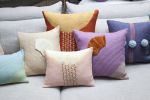 inyanga blush | Pillow in Pillows by Charlie Sprout. Item composed of cotton