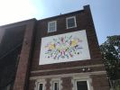 A day in joy | Street Murals by Eirini Linardaki | Chatsworth Avenue School in Larchmont. Item composed of synthetic