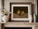 Still Life Pears Art Print in a Vintage Style | Prints by Melissa Mary Jenkins Art. Item made of paper compatible with country & farmhouse and rustic style