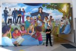 The Growth of Our Beloved Neighborhood, 2026, Mural | Paintings by Juan Diaz | The Heights Foundation/The Heights Center in Fort Myers