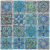 Decorative tiles kitchen backsplash (1 tile) | Tiles by GVEGA. Item made of marble works with mediterranean style