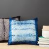 Ara Indigo Silk Pillow | Pillows by Studio Variously. Item composed of cotton
