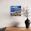 Early Birds 1 & 2 | Wall Sculpture in Wall Hangings by Gila Mosaics Studio. Item made of ceramic with glass works with contemporary & coastal style