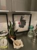 Gray rooster | Decorative Objects by carlo urgese. Item composed of paper compatible with japandi and modern style