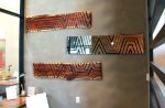 Cedar Wood Slabs & Mirror | Decorative Objects by Organik Creative | Twin Creeks Crossing in Allen. Item composed of wood and glass