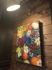 marmalade | Mixed Media in Paintings by Amanda M Moody. Item composed of birch wood and synthetic in boho or contemporary style
