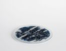 Impronte - blue sodalite 200 | Decorative Tray in Decorative Objects by gumdesign. Item made of marble with glass works with contemporary style