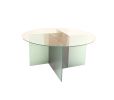 Cosmos Green Coffee Table | Tables by STUDIO MONSOLEIL. Item made of glass works with modern style