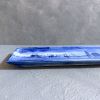 Ceramic Serving Platter M  | Rectangular Plate | blue white | Ceramic Plates by Hideyo. Item made of ceramic works with contemporary & japandi style