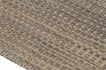 Rug & Kilim's Accent Kilim, Beige and Gray Textural Stripes | Area Rug in Rugs by Rug and Kilim
