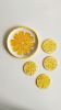 Lemon Coaster Couple | Tableware by Federica Massimi Ceramics. Item made of ceramic compatible with eclectic & maximalism and mediterranean style