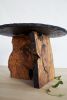 brutalist coffee table | Tables by VANDENHEEDE FURNITURE-ART-DESIGN. Item made of wood & stone compatible with boho and contemporary style