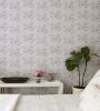 Apache Plume - Dusty Blue Wallpaper | Wall Treatments by BRIANA DEVOE. Item made of paper