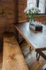 Modern X Dining table made of reclaimed wood | Tables by Urban Wood Goods. Item made of wood & steel