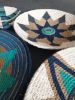 8Ppieces Blue Wall Plates | Macrame Wall Hanging in Wall Hangings by Sarmal Design. Item composed of fabric & fiber compatible with boho style