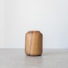 TWIN Walnut Massive Wooden Vase - Walnut | Vases & Vessels by Foia. Item composed of walnut in boho or contemporary style