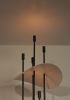 Ida Floor Lamp - Sculptural, Up / Down light | Lamps by Sara Schoenberger. Item made of metal with concrete works with mid century modern & contemporary style