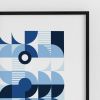 Monochromatic Machine in Blue Art Print | Prints by Michael Grace & Co.. Item composed of paper