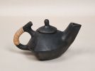 Longpi Pottery Kettle - Triangle | Bowl in Dinnerware by ARTISAGA PRIVATE LIMITED. Item composed of stone in minimalism or modern style